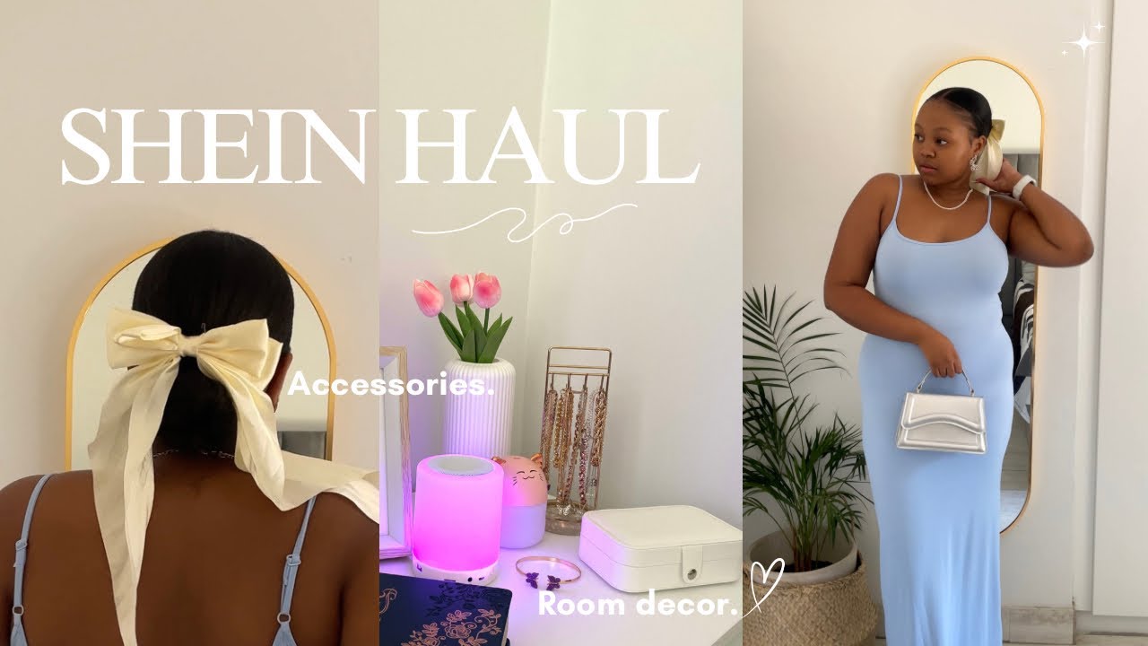 SHEIN HAUL | Bedside Table Decor, Phone Cases, Accessories, Clothing, Small appliances🎀