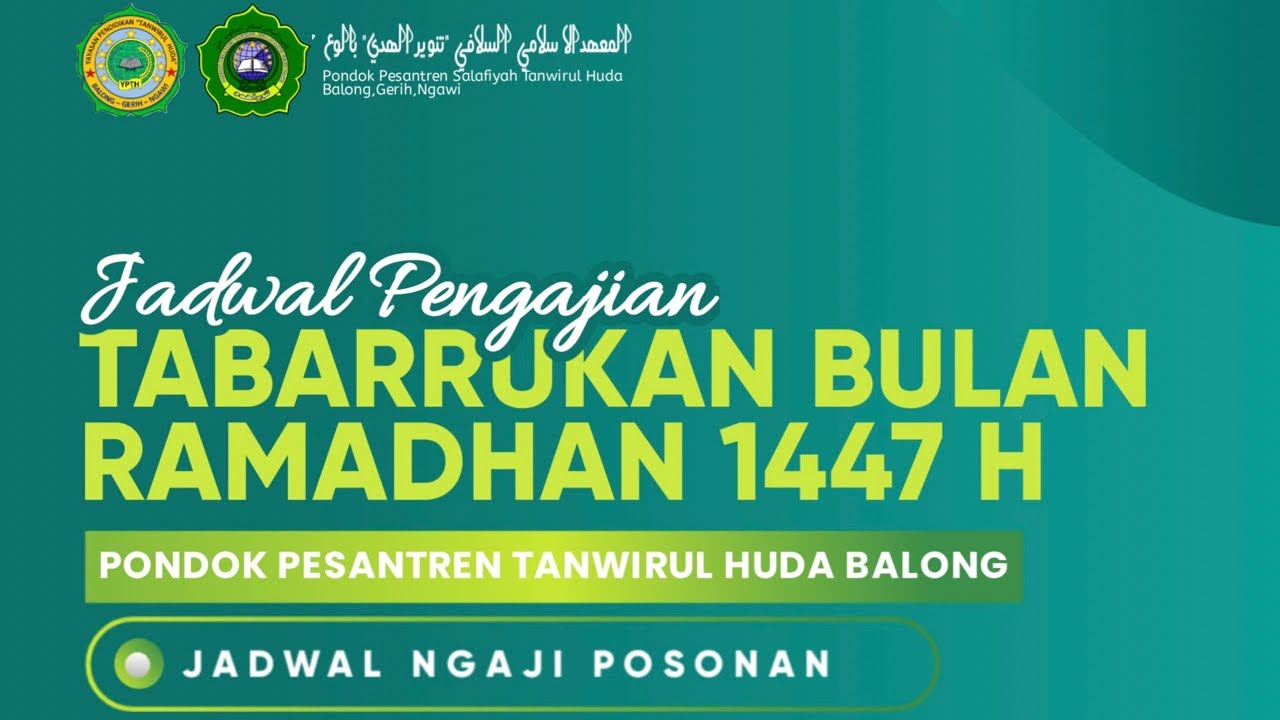 NGAJI TABARRUKAN PPMTH BALONG NGAWI!