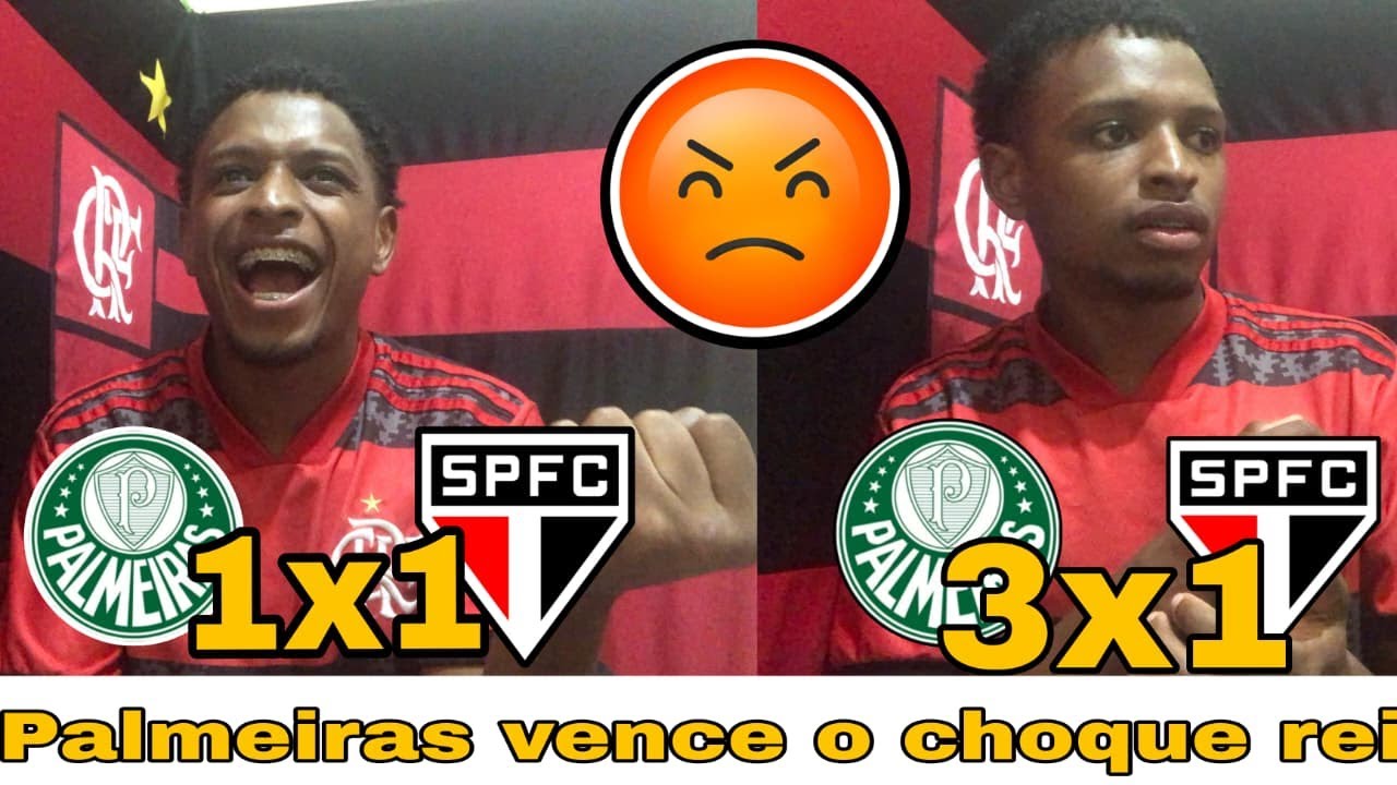 Torci pro São Paulo… e deu tudo errado 😳 | React Palmeiras 3x1 São Paulo