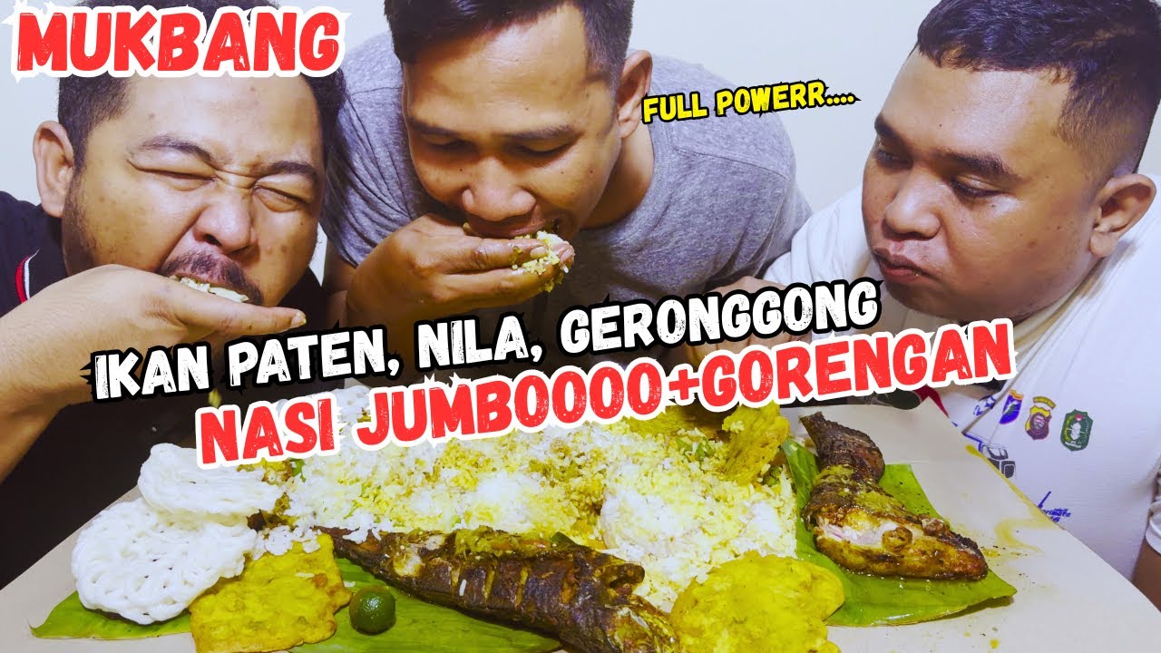 MUKBANG IKAN PATIN,NILA & GRONGONG RM BUTUNG LAGEEE NGENTAKKKKKKKK !!!