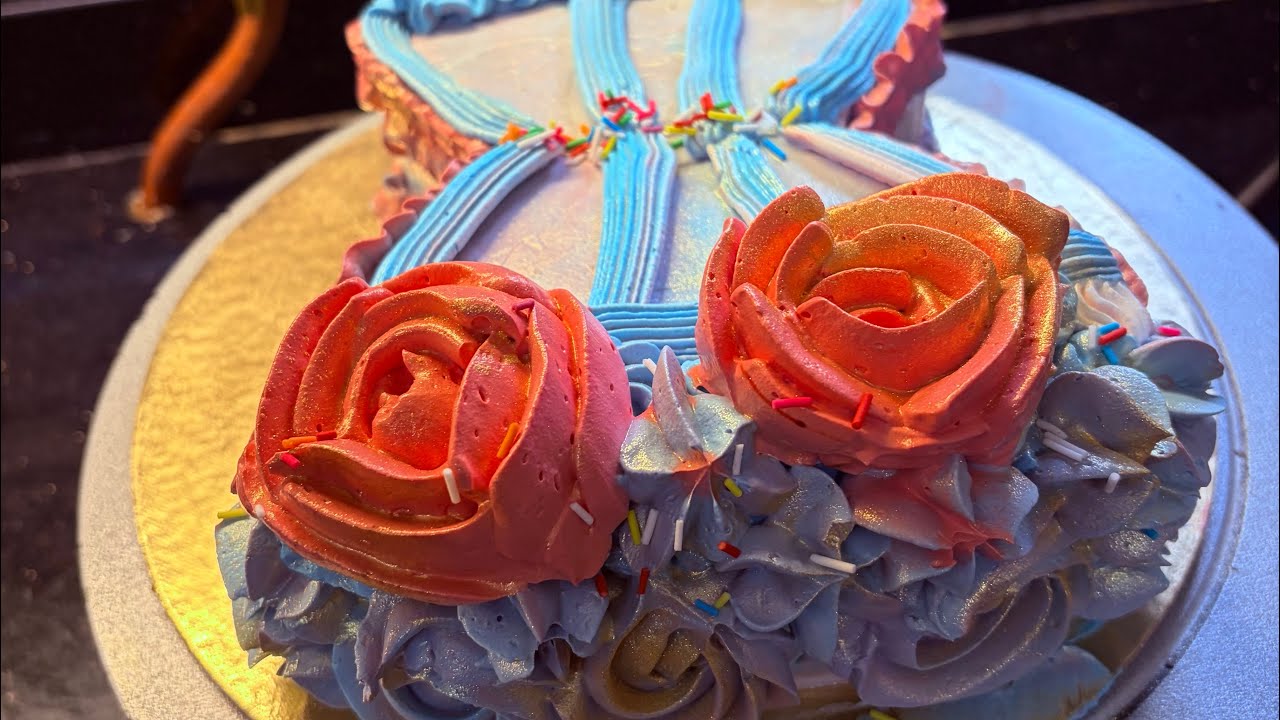 Bouquet cake Design for Beginners step by step Tutorial 