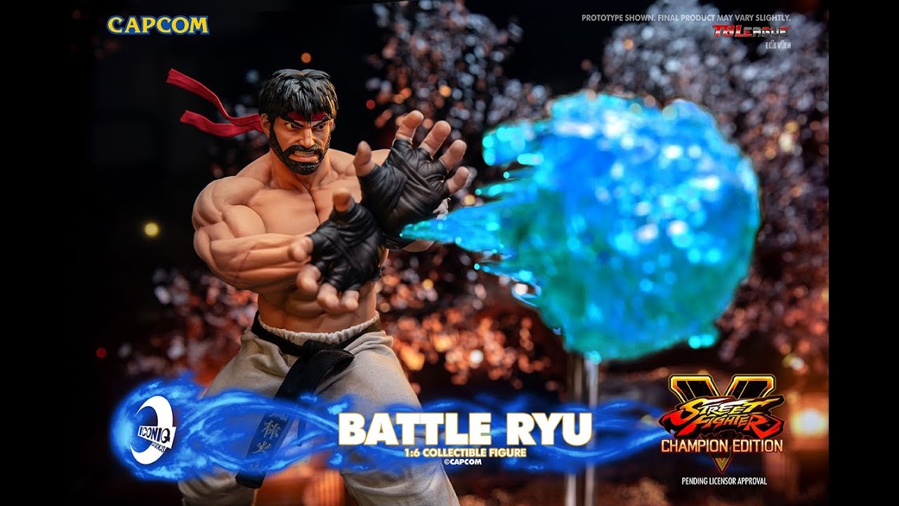 ICONIQ STUDIOS New Product: 1/6 Street Fighter Ryu (Battle Version) IQGS-06
