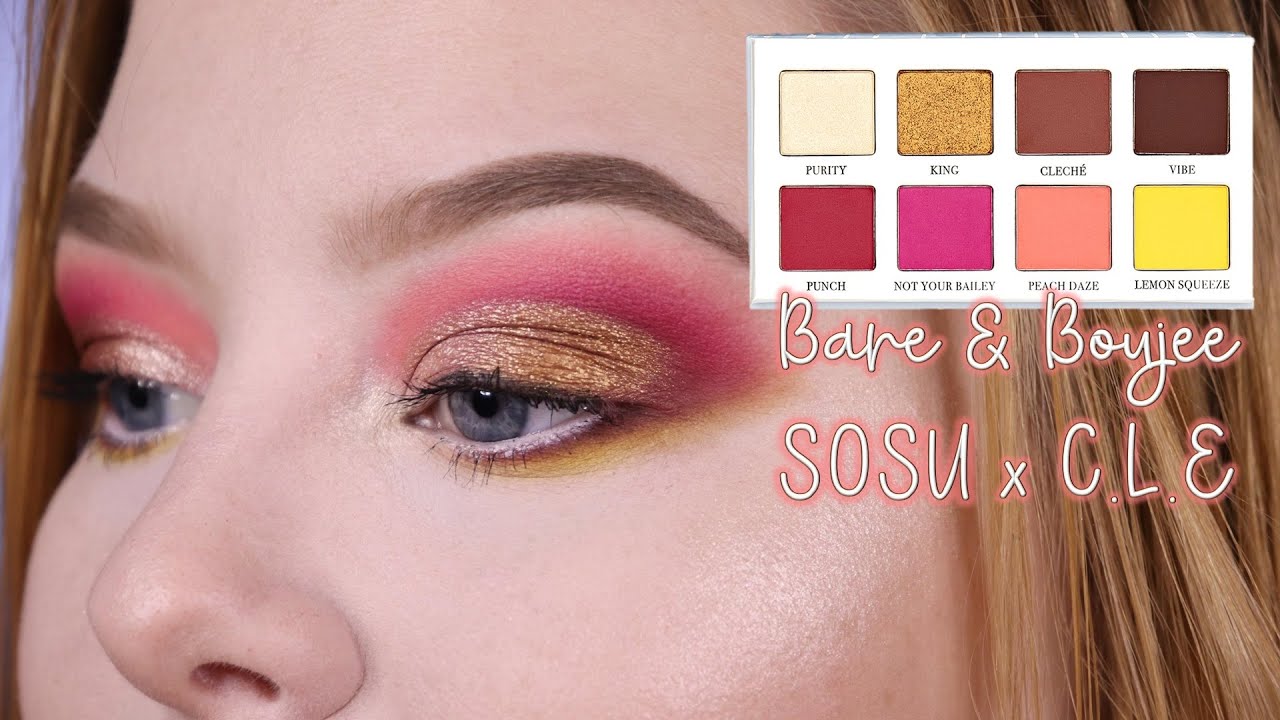 Bare & Boujee by SOSU x C.L.E Makeup || Swatches & Try On ♥