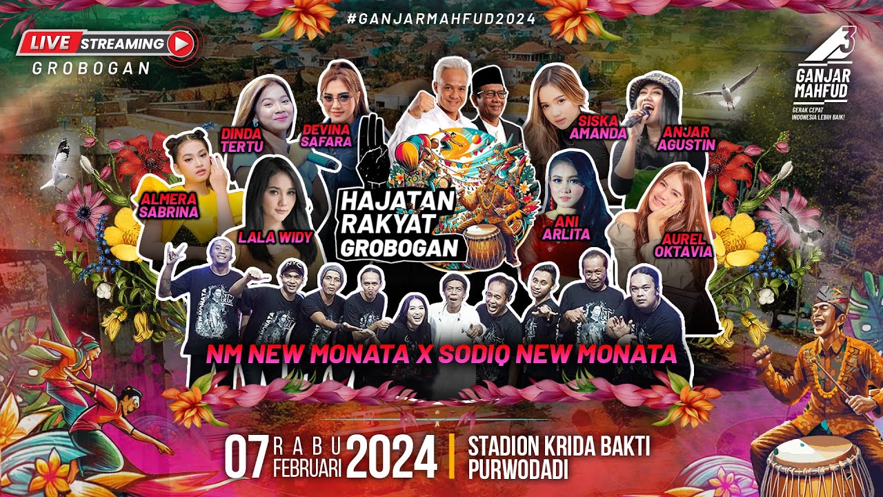 HAJATAN RAKYAT GROBOGAN | DIMERIAHKAN OLEH NEW MONATA