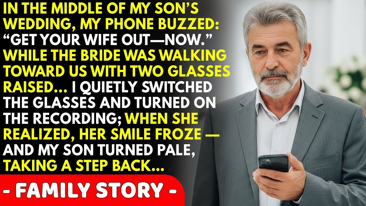 At My Son’s Wedding, I Got a Text: “Get Your Wife Away—Don’t Tell Anyone…”