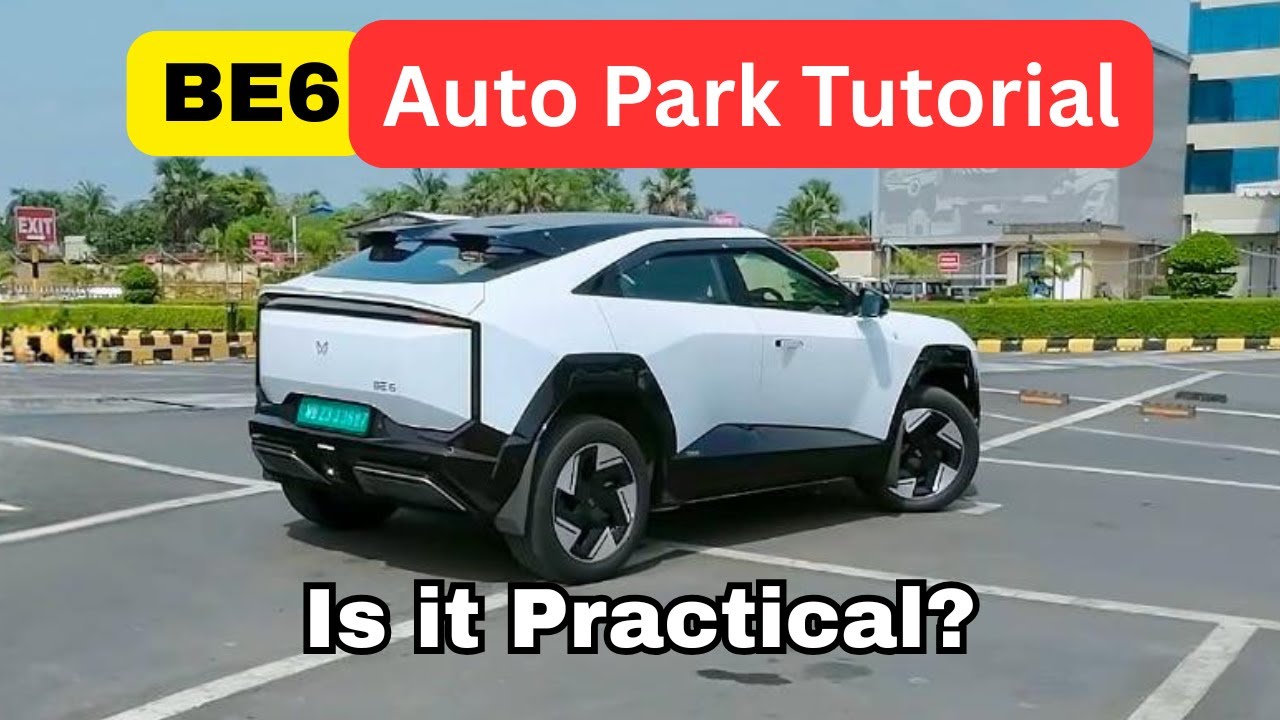 How does Auto Park Work? | Mahindra BE6 Autopark Tutorial |