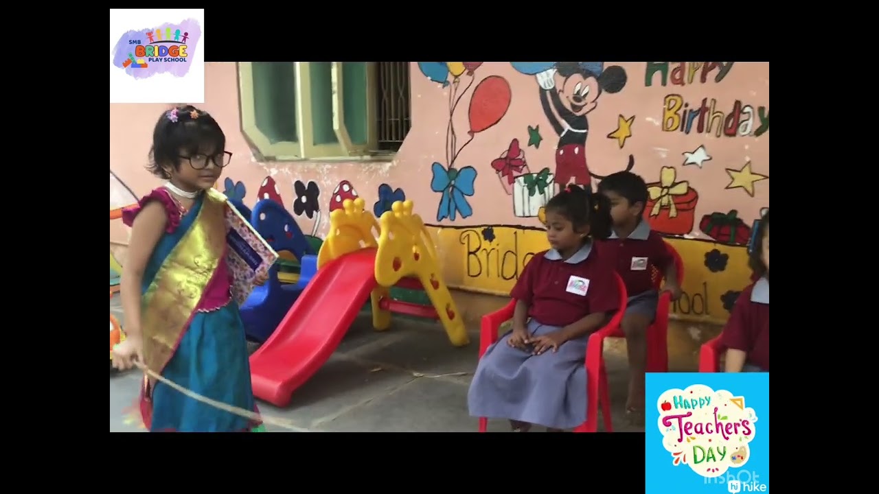 Teacher's day celebration at smb bridge play school Kadapa
