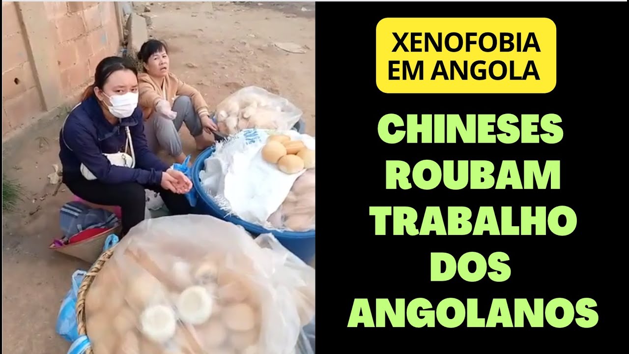 CHINESES VENDEM P&Atilde;O NAS RUAS DE ANGOLA