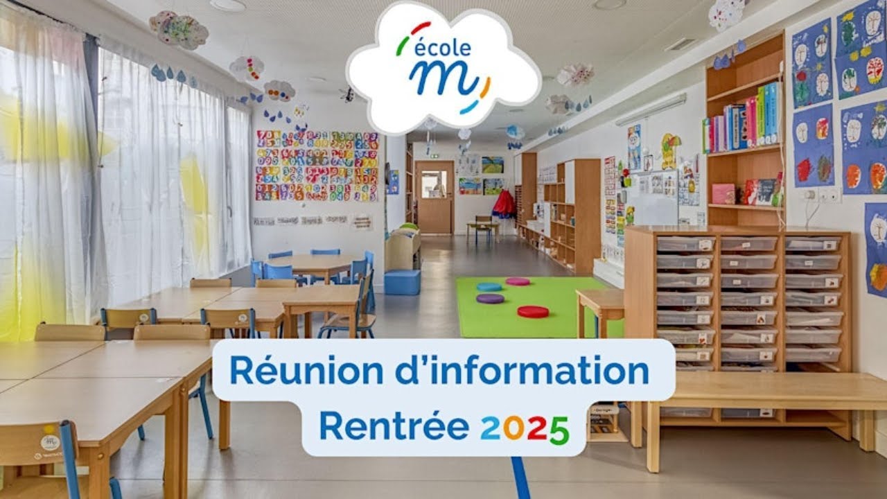 Réunion d'information de l'École M (rentrée 2025)