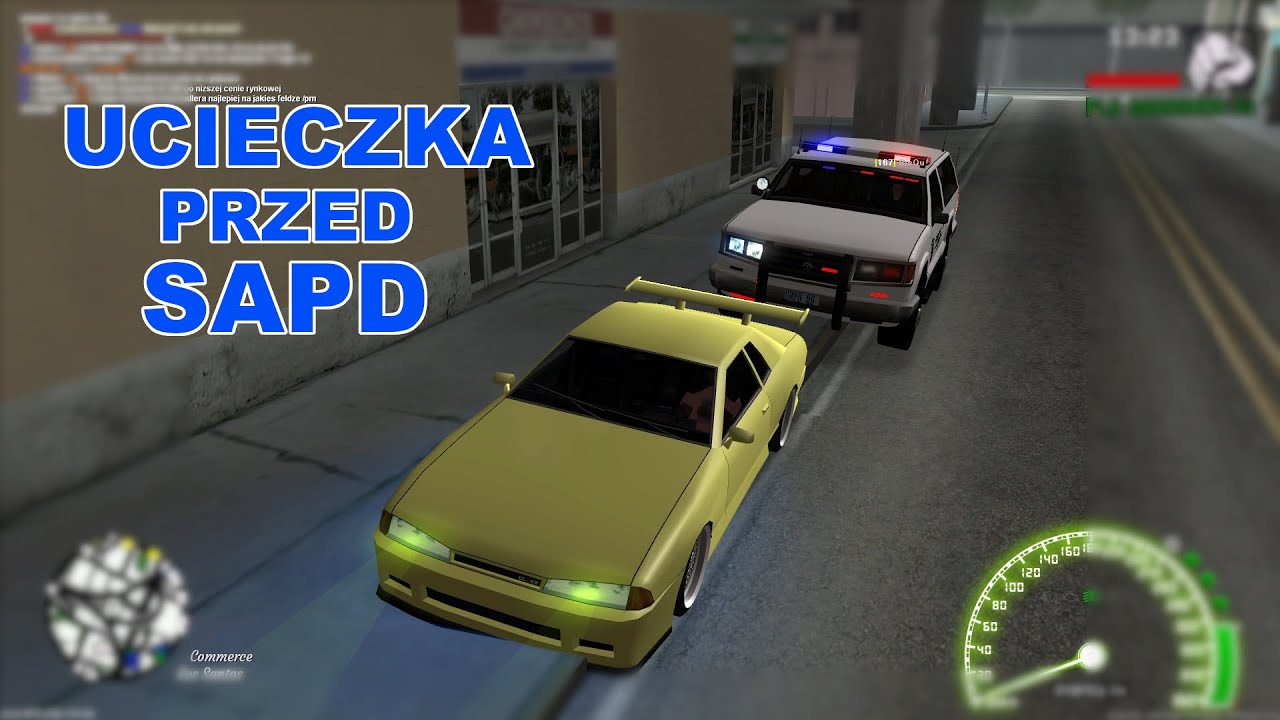 UCIECZKA PRZED SAPD  | ŁATWO | 4LIFE MTA