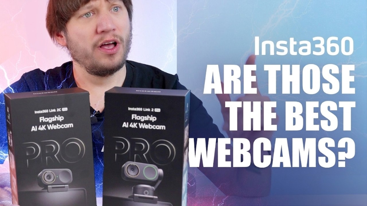 Insta360 Link 2 Pro vs Logitech MX Brio – Webcam Has Never Been This Good