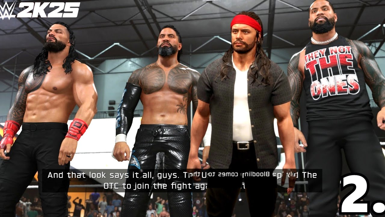TURKO NUN ROMAN REİGNS Lİ YENİ &Ccedil;ETESİ 😱 WWE 2K25 KARİYER 2.B&Ouml;L&Uuml;M