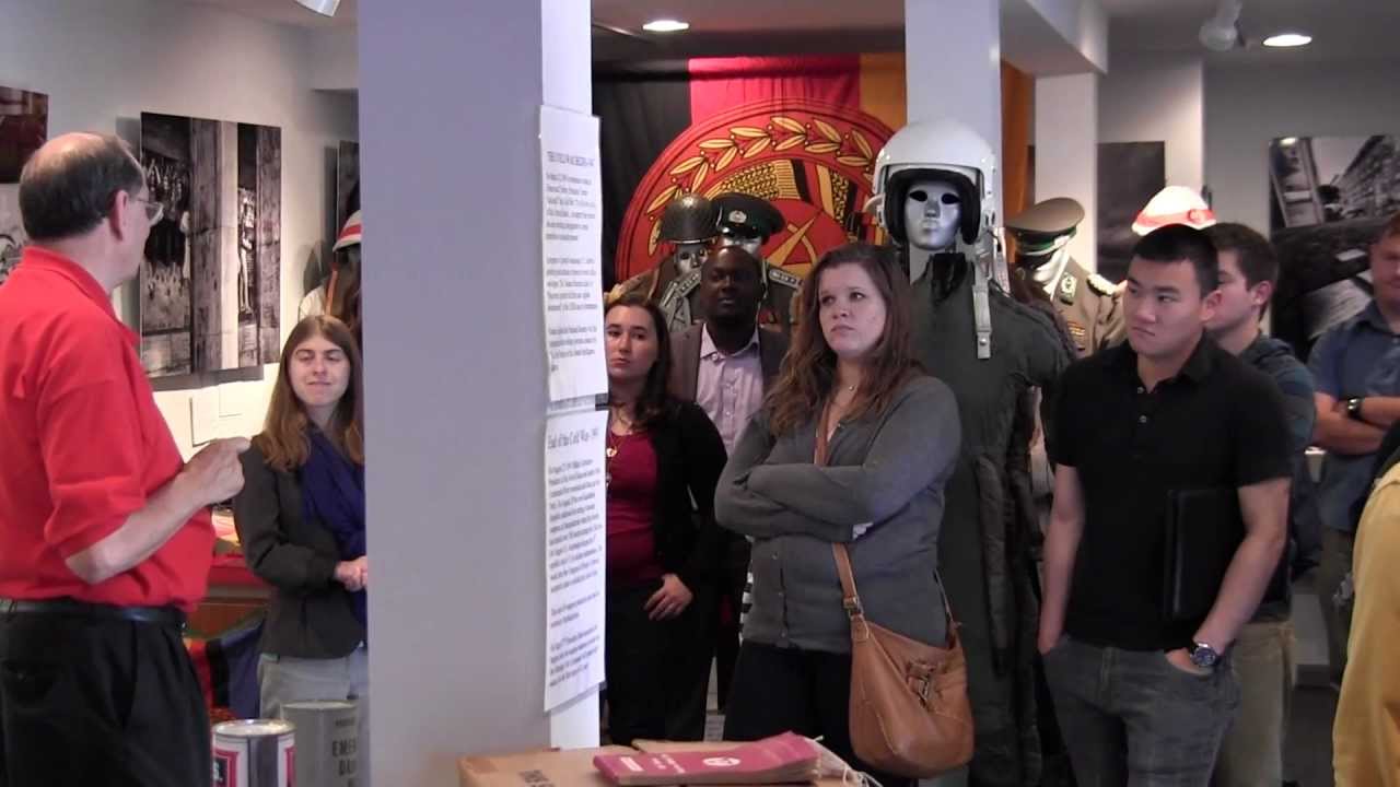 Beginning of a Tour of the Cold War Museum, Vint Hill, VA