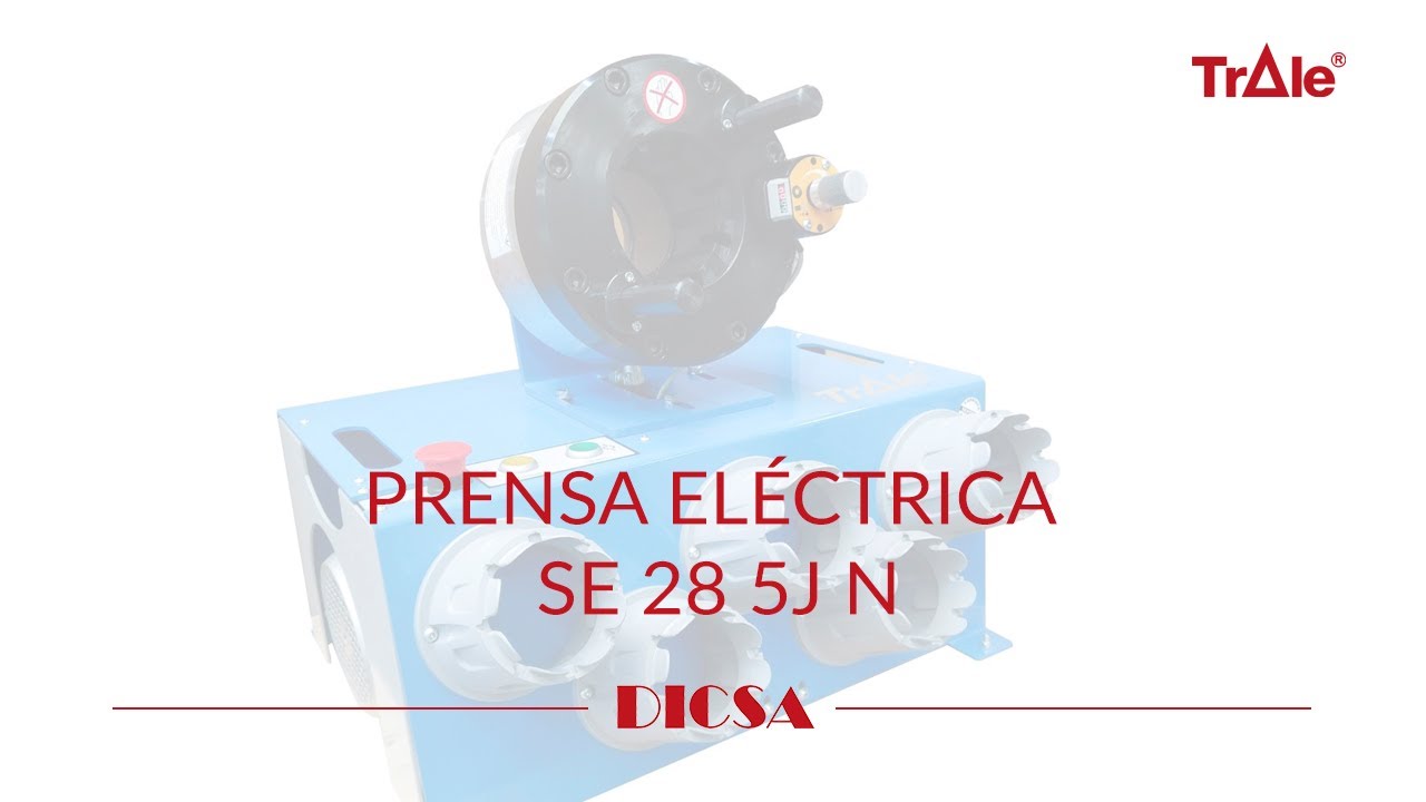 Máquina de prensado SE 28 5J N manguera hidráulica