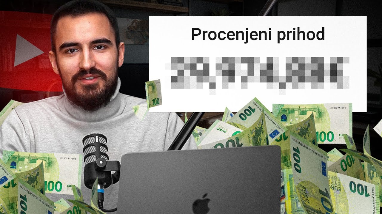Koliko sam zaradio od Youtuba na 46 MILIONA pregleda 💰