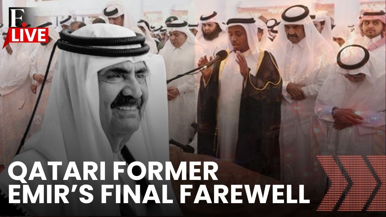 Qatar LIVE: Former Emir Sheikh Hamad bin Khalifa Al Thani's Funeral