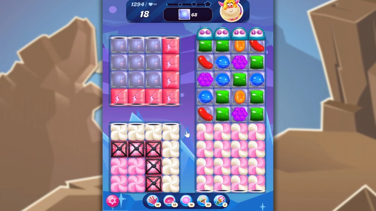 Candy Crush Saga LEVEL 1294 NO BOOSTERS (new version)🐟☑️