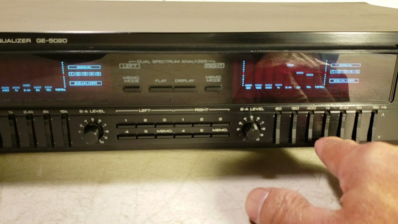 Kenwood GE-5020 7-Band Graphic Equalizer
