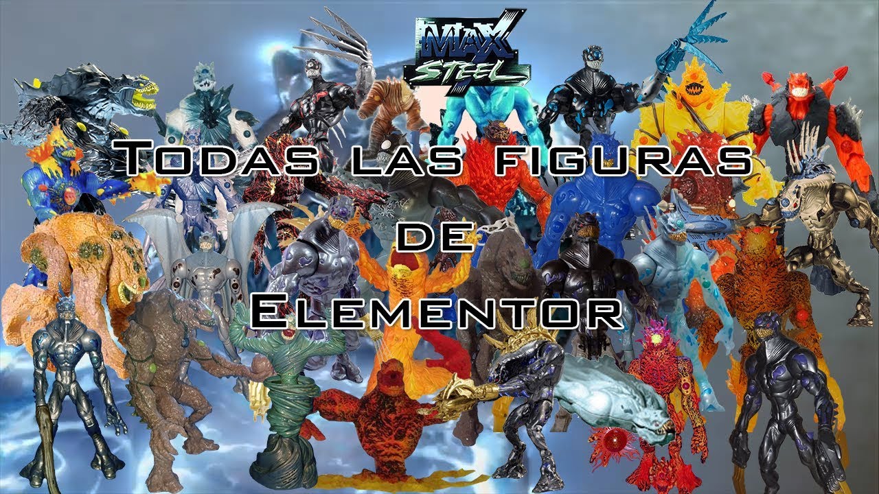 Max Steel - Elementor Todas Las Figuras