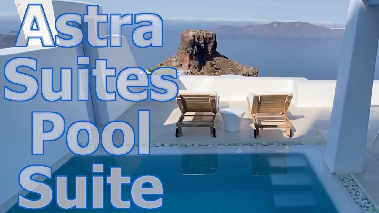 Astra Suites in Imerovigli, Santorini - Private Pool Suite video tour