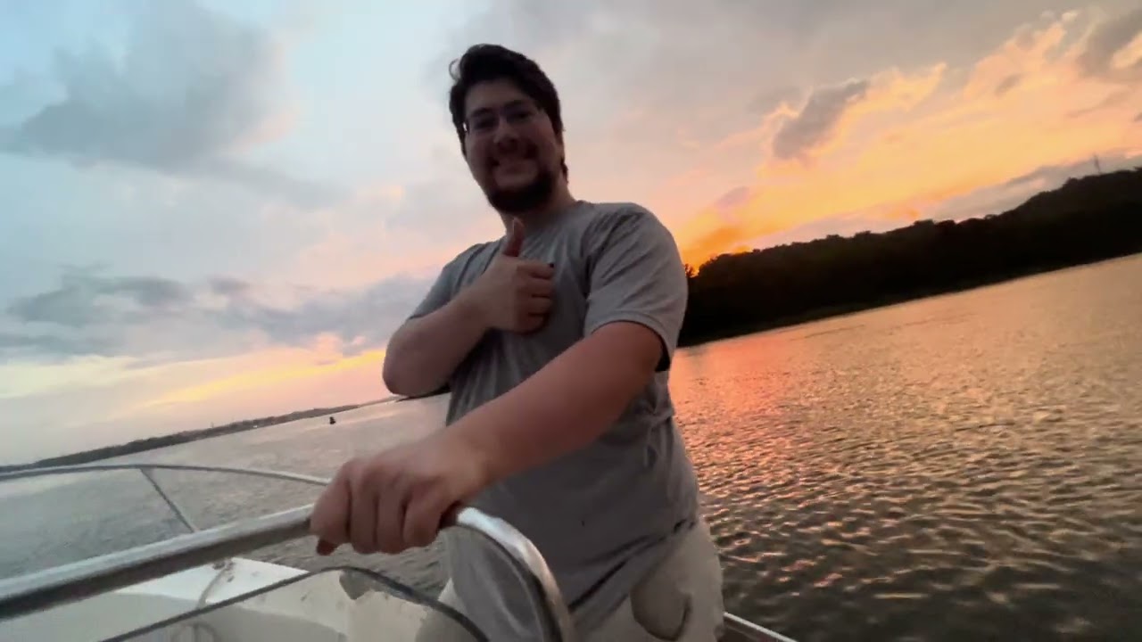 Sunset on Shrewsbury River