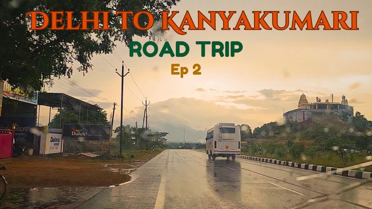 Delhi to Kanyakumari | South India Road Trip Ep 2 | Hyderabad - Pondicherry  - Auroville - Thanjavur