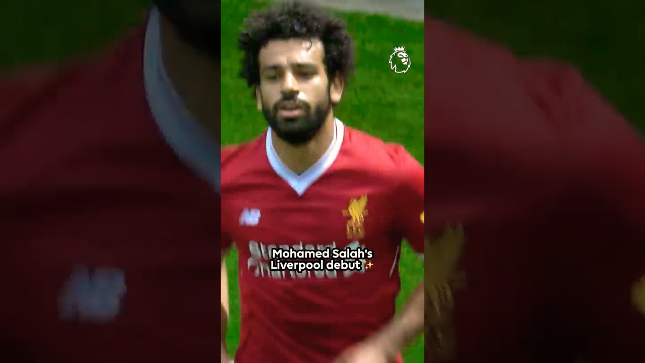 Salah's FIRST EVER match for Liverpool 😮