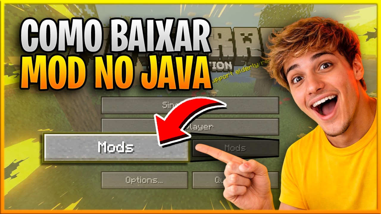 COMO BAIXAR MODS NO MINECRAFT JAVA! ATUALIZADO 2026 (Guia Completo)