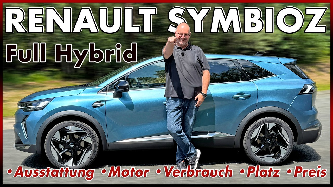 Renault Symbioz Full Hybrid - Was kann der neue Antrieb im Kompakt Crossover? Test Review Deutsch