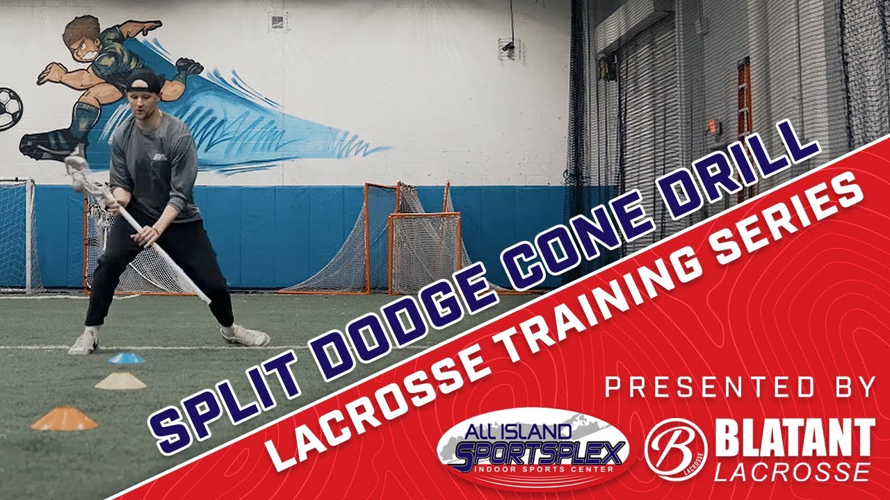 Split Dodge Cone Drill: Lacrosse Training Series