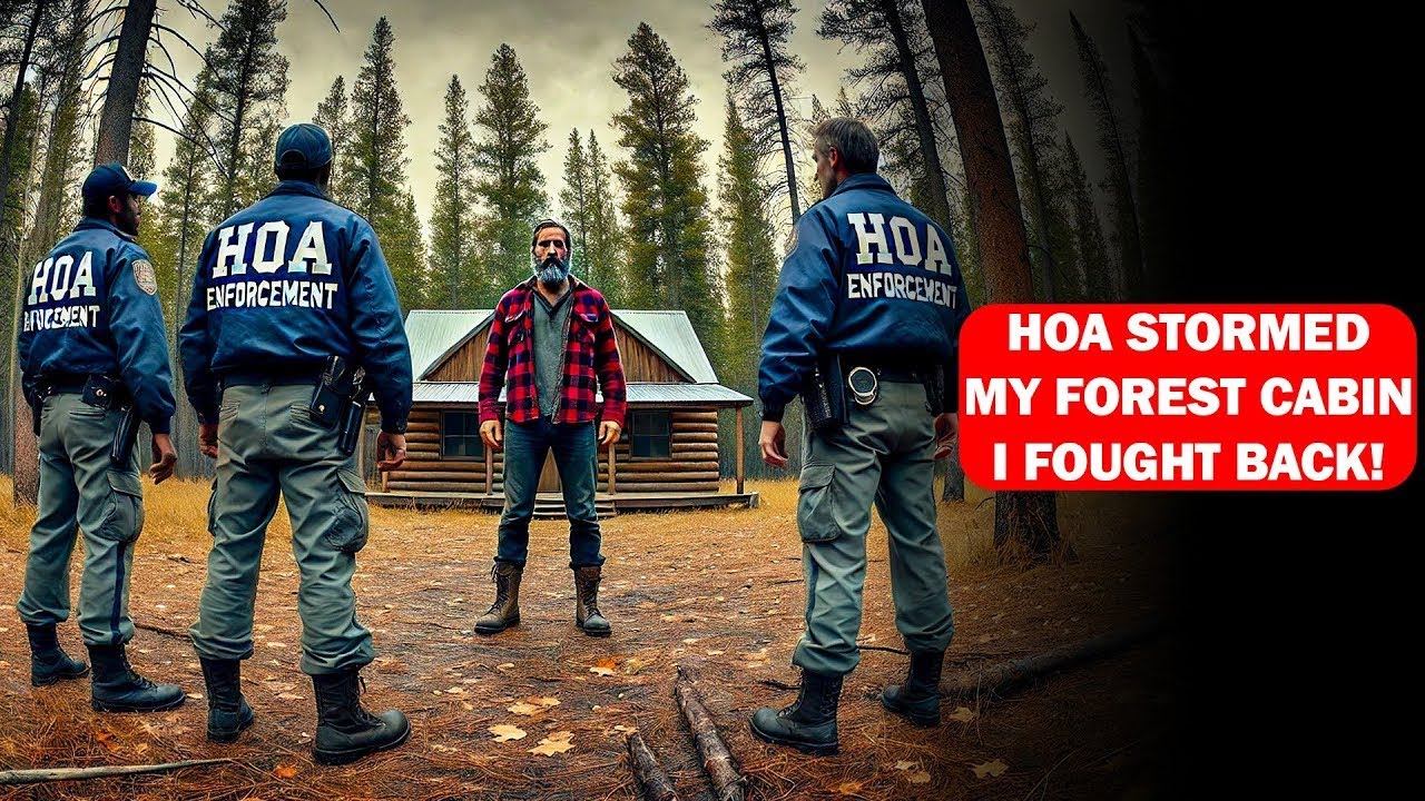 HOA Claimed My Forest Cabin Was Theirs — I Grabbed My Shotgun, and They Fled Before I Said a Wor