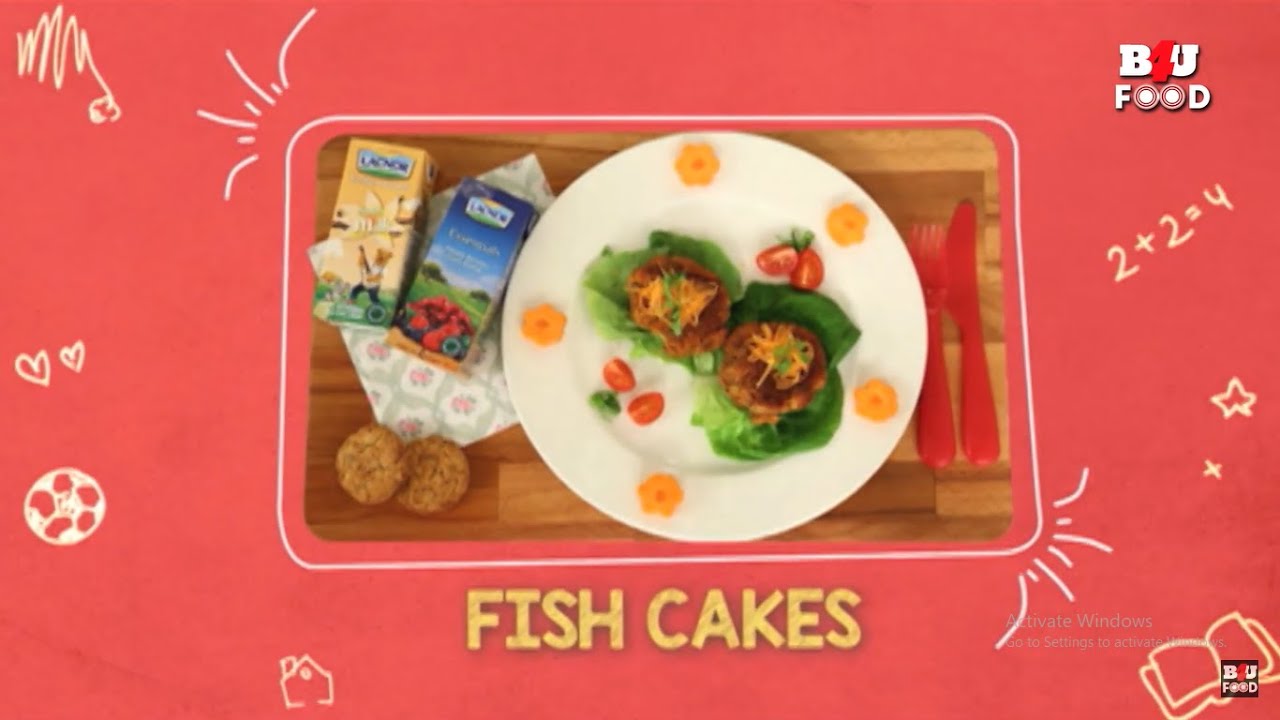Fish Cakes Recipe Made by Kid | B4U Food