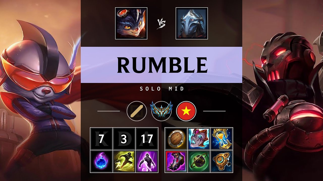 Rumble Mid vs Viktor - VN Challenger Patch 25.13