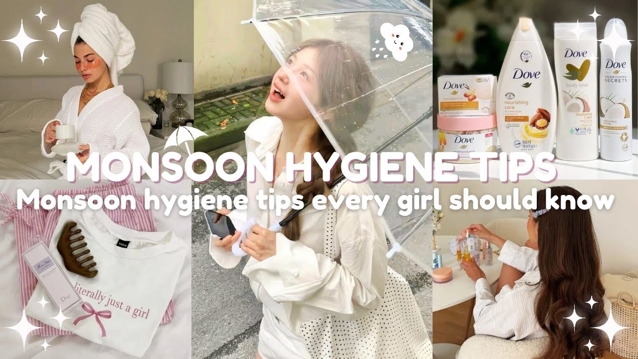 Hygiene Tips Every Girl Must Know in Rainy Season ✨ | How to Stay Fresh During Monsoon | June & Rose