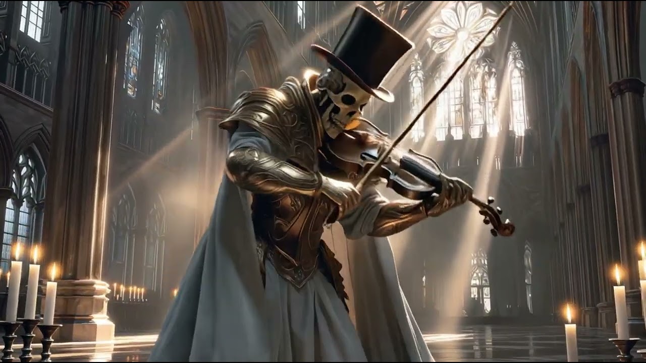 Gothic Violin Metal Journey &ndash; Shadows of Despair Forged in Haunting Strings of Elegance