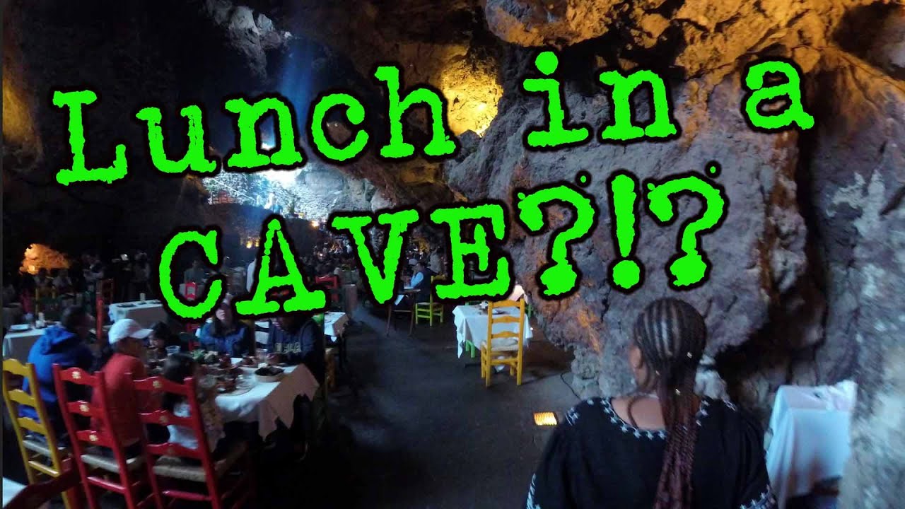 Who ever said you can't eat inside a cave?