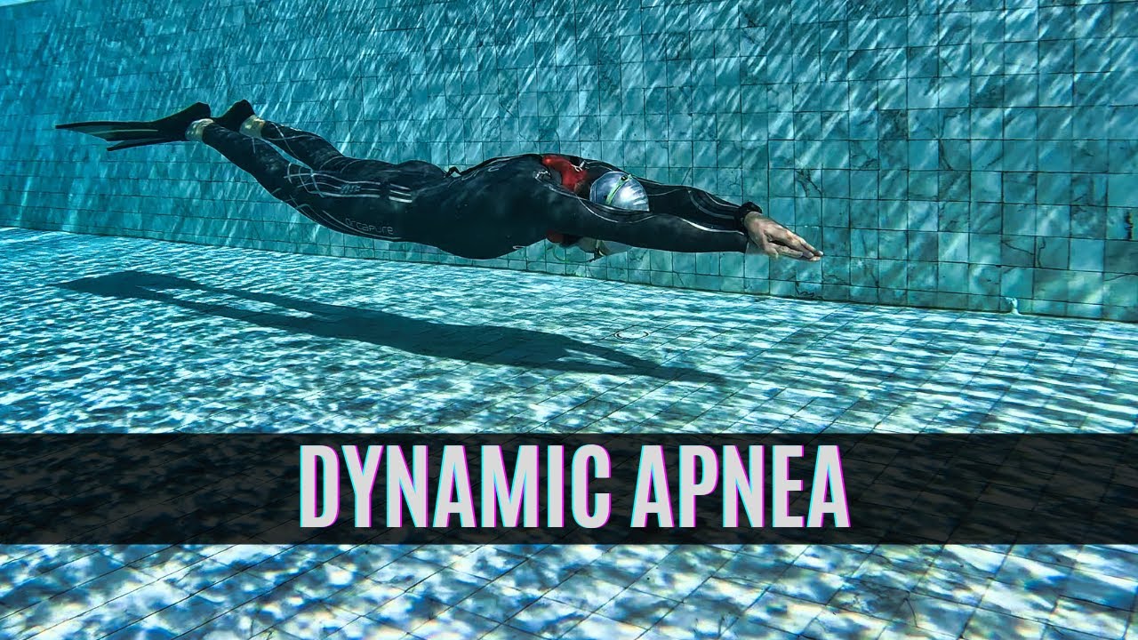 How To Do Dynamic Apnea With Fins | Freediving Pool Training