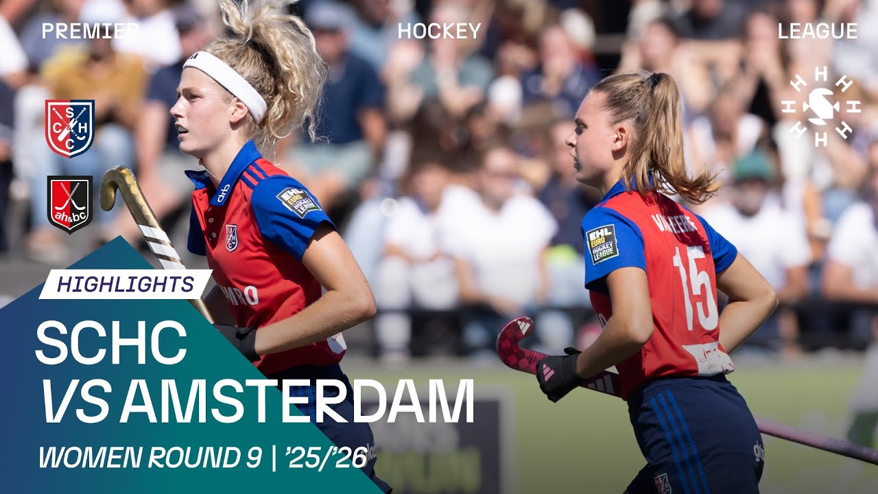 Tension at the top in Bilthoven ⚡ SCHC &ndash; AMS 🏑 Tulp Hoofdklasse Women &lsquo;25/&rsquo;26 highlights