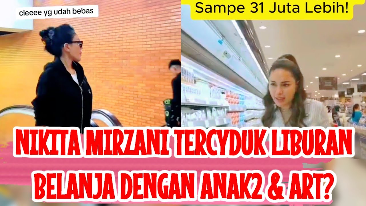 JEL4NG PUASA, NIKITA MIRZANI BÈB45 & TERCYDUK LIBURAN, REZA NEPOS P4N1K❓️