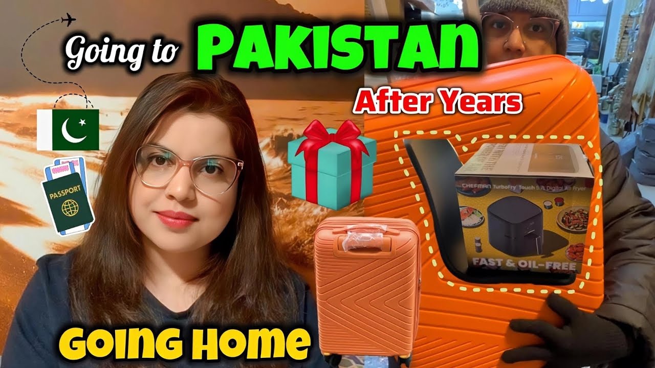 Going to Pakistan ✈️ Bohat Khush Par Udaas bhi || Shopping Before Travel