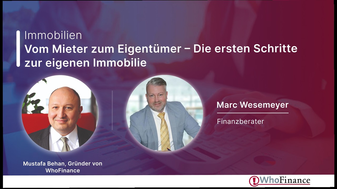 Vom Mieter zum Eigentümer: Dein Weg ins Eigenheim 🏠 | Experten-Interview mit Marc Wesemeyer