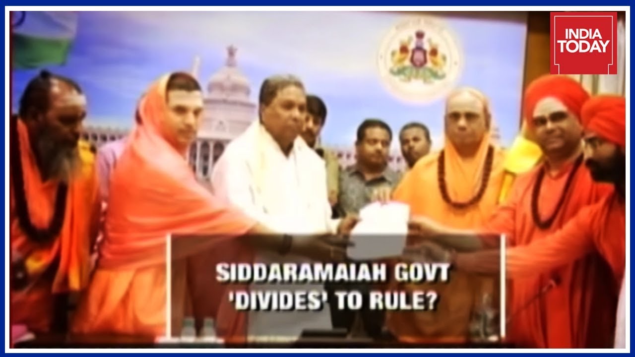 Lingayat Religion Tag: Cong Plays Religion Card, BJP Cries 'Divisive Politics'