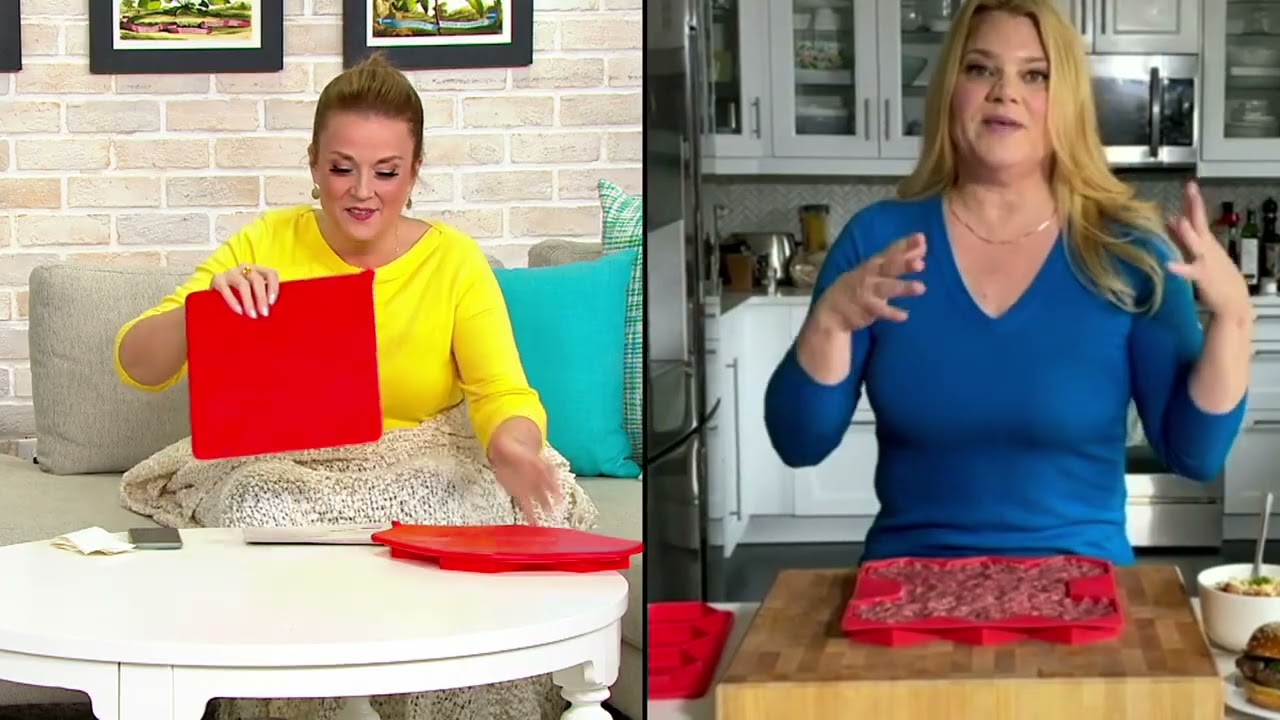 Shape + Store Burger Master & Burger Max Combo with 20 Labels on QVC