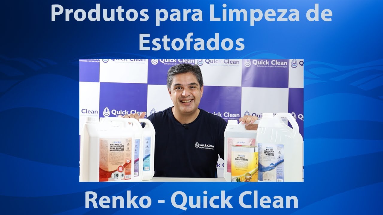 Produtos Para Limpeza de Estofados Renko | Quick Clean