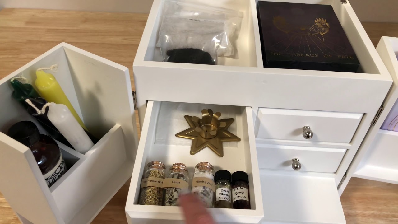 Witchcraft Tools Storage Tour