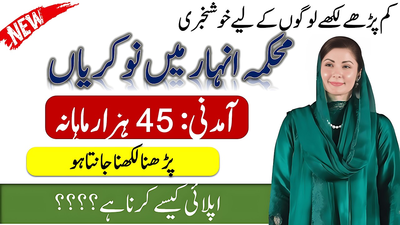 Mehkma Anhar Jobs 2026 | Pakistan Government job | Irrigation Department Jobs 2026