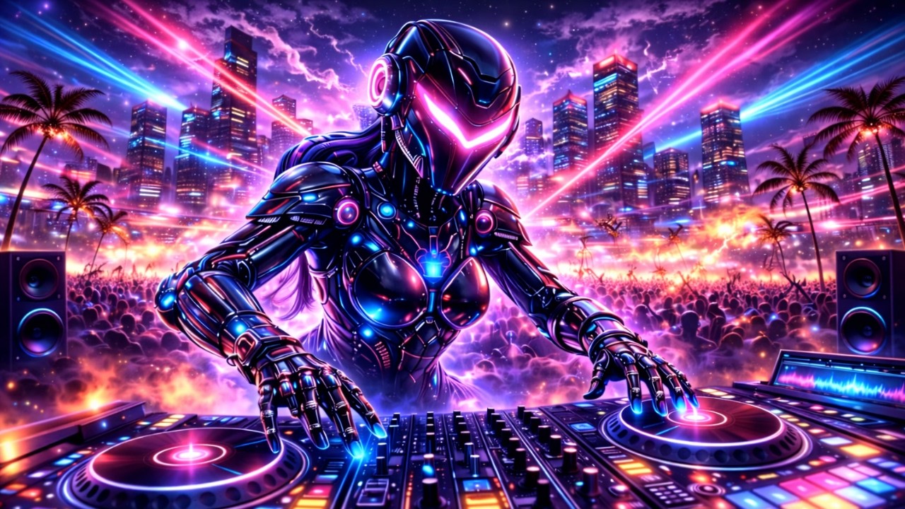 Neon Horizon | Hypnotic Trance & Melodic Techno Night Drive