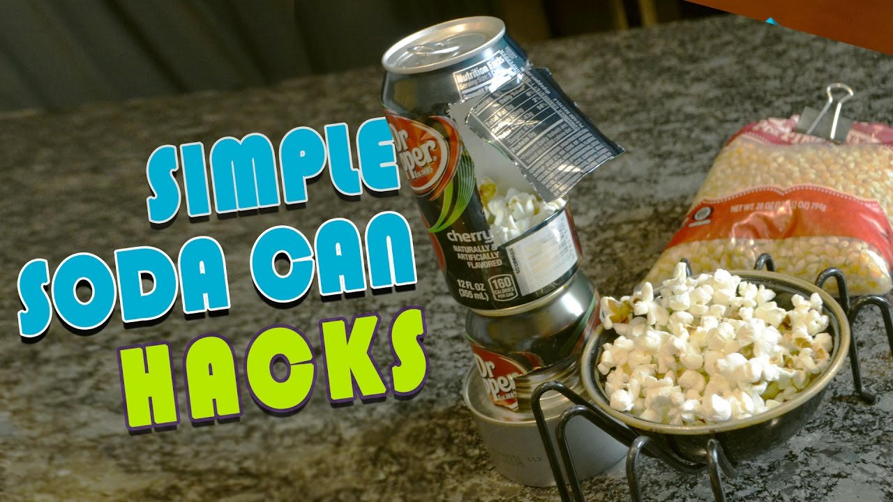 6 Simple Soda Can Hacks