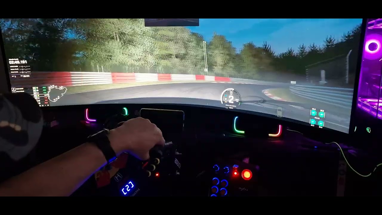Simracing, Assetto Evo Ferrari f40. Fanatec. WTF...