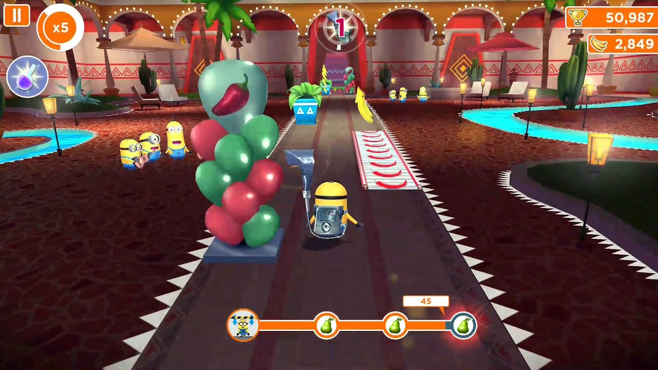 Despicable Me: Minion Rush - Eduardo's House Gameplay